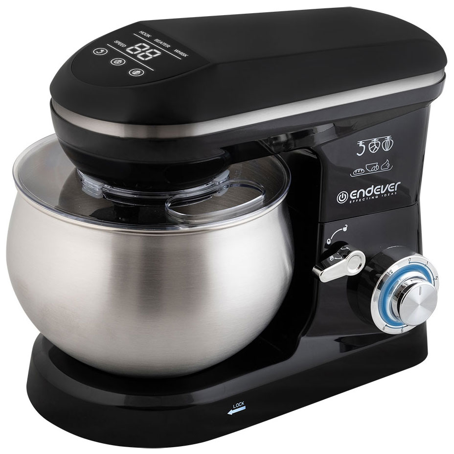 Изображение товара Миксер Endever Sigma-58 планетарный 6 скоростей 1600 Вт черный