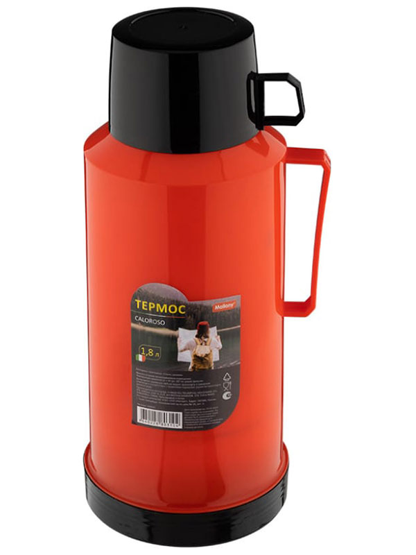 Изображение товара Термос со стеклянной колбой Mallony CALOROSO, 1.8 л (106035)