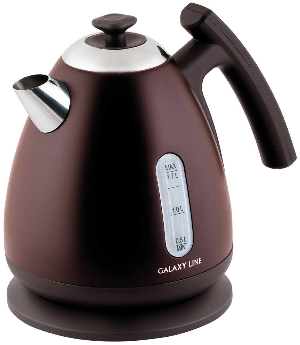 Изображение товара Чайник электрический Galaxy Line GL 0343, горький шоколад