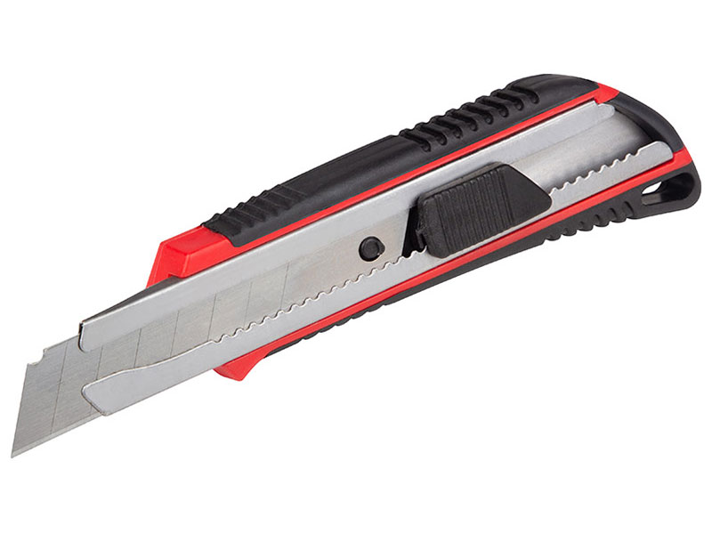 Изображение товара Нож технический Park 18CUT27, лезвие 18 мм, трехсторонняя заточка, сталь SK5 (355027)