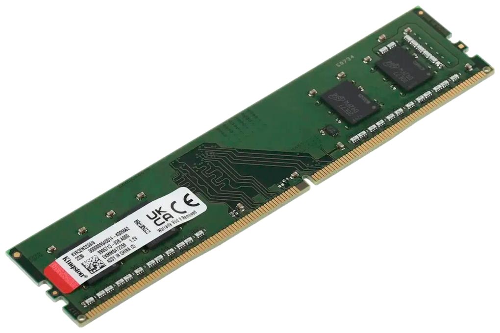 

Оперативная память Kingston DDR4 8Gb 3200MHz (KVR32N22S6/8), Зеленый