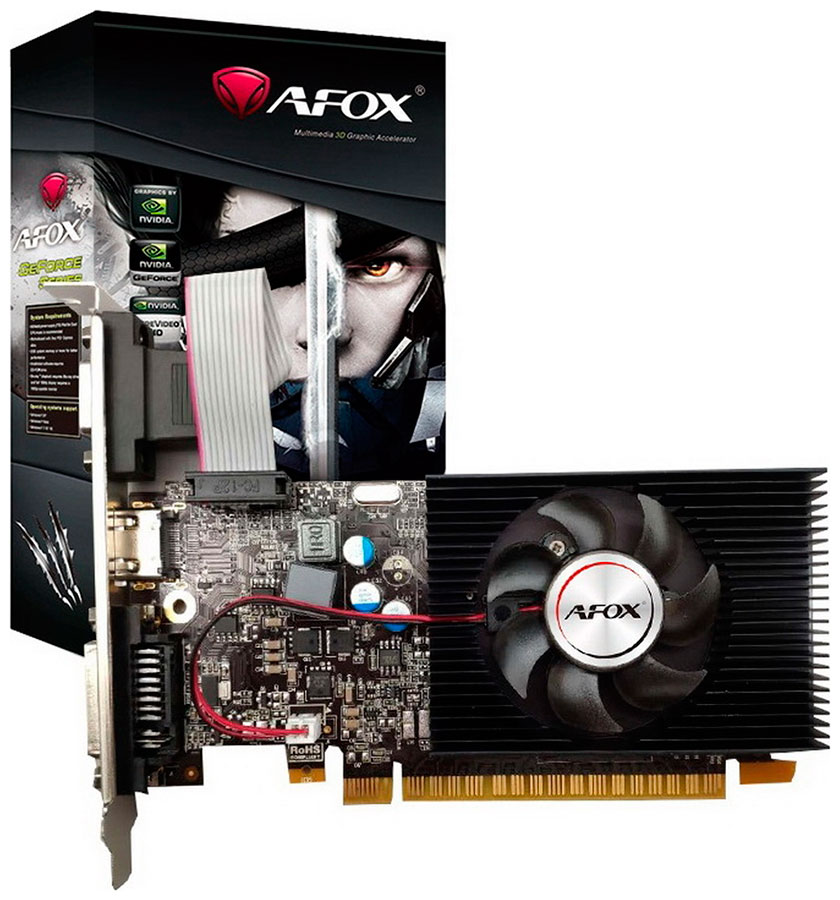 Изображение товара Видеокарта Afox GeForce GT 740 LP 4GB (AF740-4096D3L3)