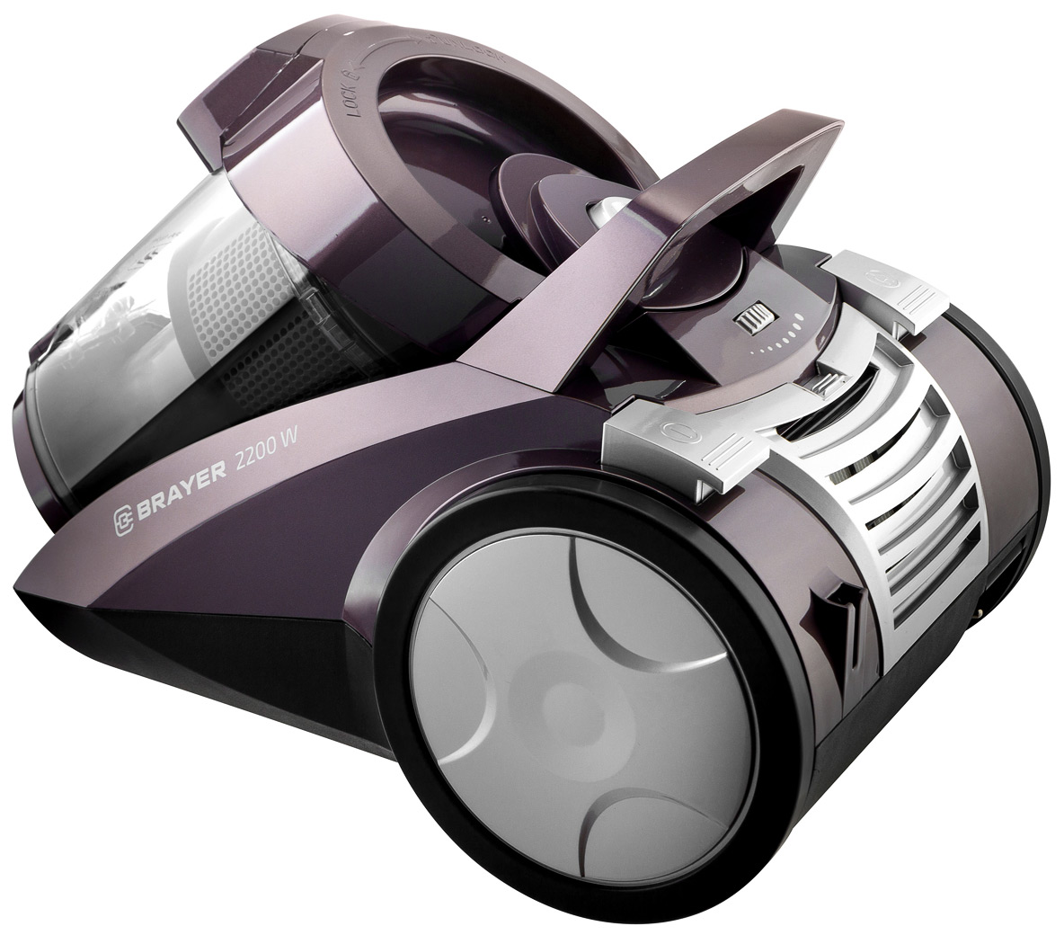 

Пылесос напольный Brayer BR4205, Фиолетовый
