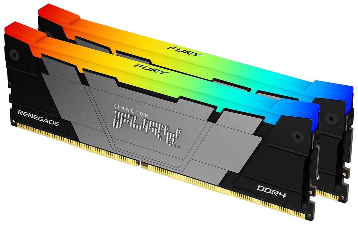 Изображение товара Оперативная память Kingston DDR4 64GB 3600MHz RGB FURY Renegade KF436C18RB2AK2/64
