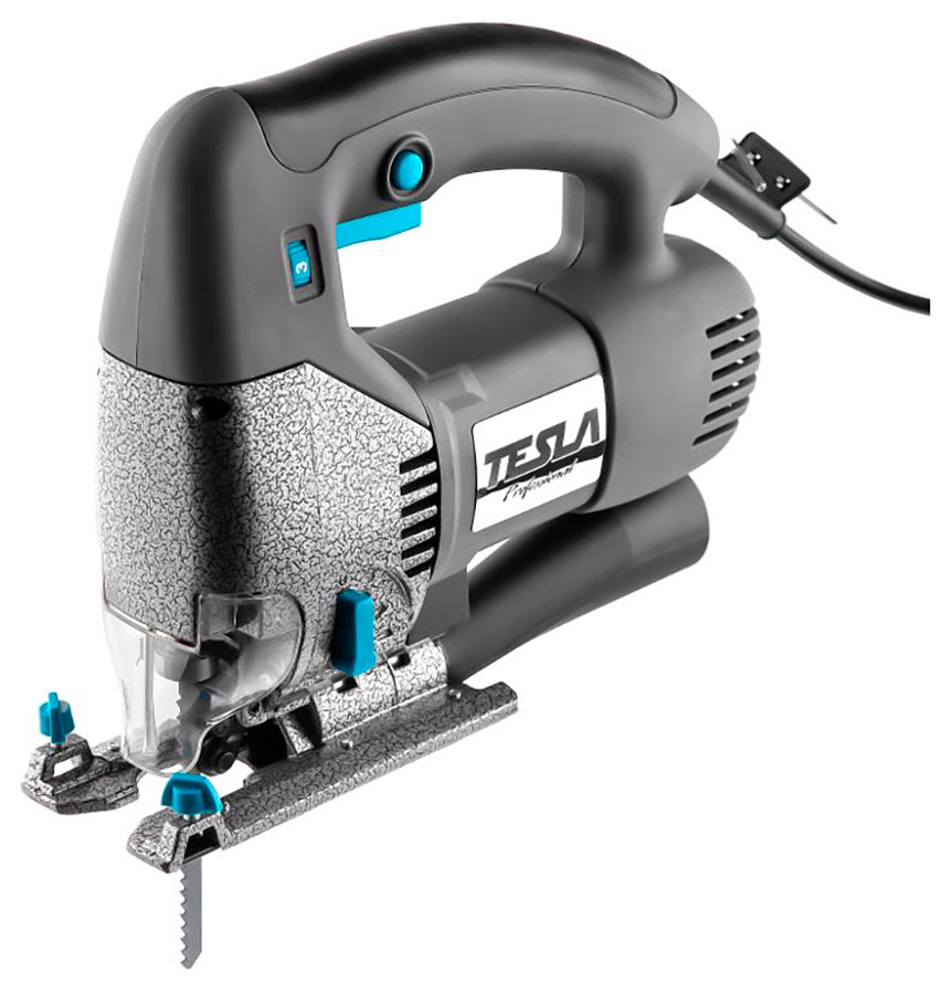 Изображение товара Лобзик Tesla TJ700PQ, 700 Вт, 0-3000 ход/мин, 100 мм-дерево, 10 мм-металл, маятник, кейс