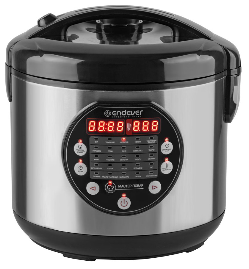Изображение товара Мультиварка Endever Vita-121 (90481) черный/стальной
