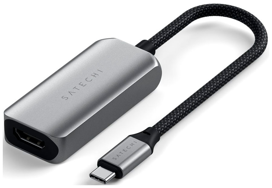 Изображение товара Адаптер Satechi USB-C To HDMI 2.1 8K для подключения мониторов и телевизоров