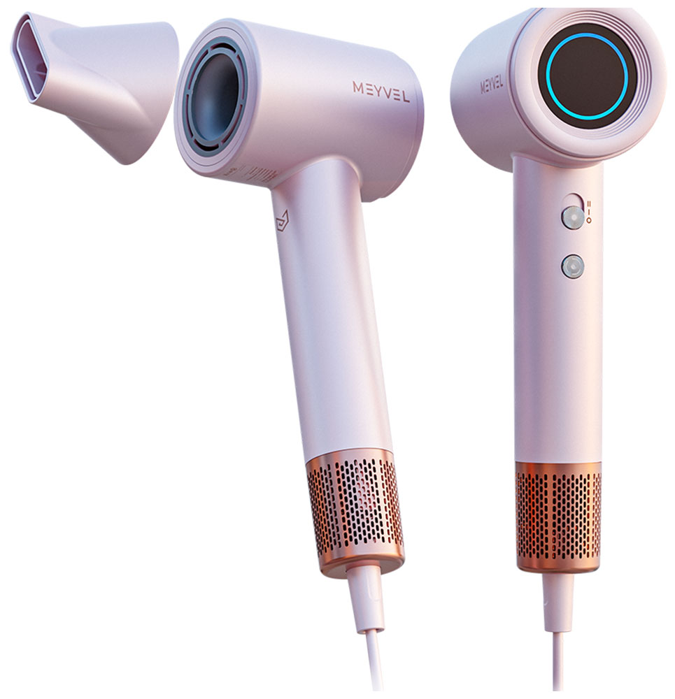 Фен Meyvel MF9-1600, розовый