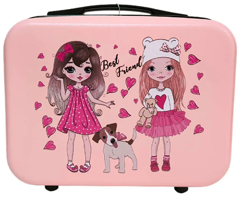 

Сумка дорожная Lats Бьюти-кейс, Лучшие подруги, розовый (689)