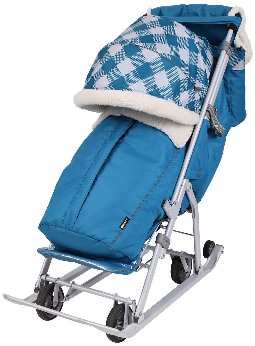 Изображение товара Коляска комбинированная Ника Ника детям 7-5Н (НД7-5Н) капри в клетку