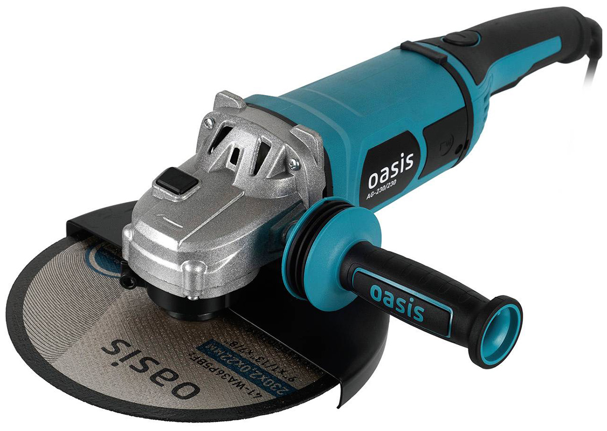 

Угловая шлифовальная машина (болгарка) Oasis AG-230/230