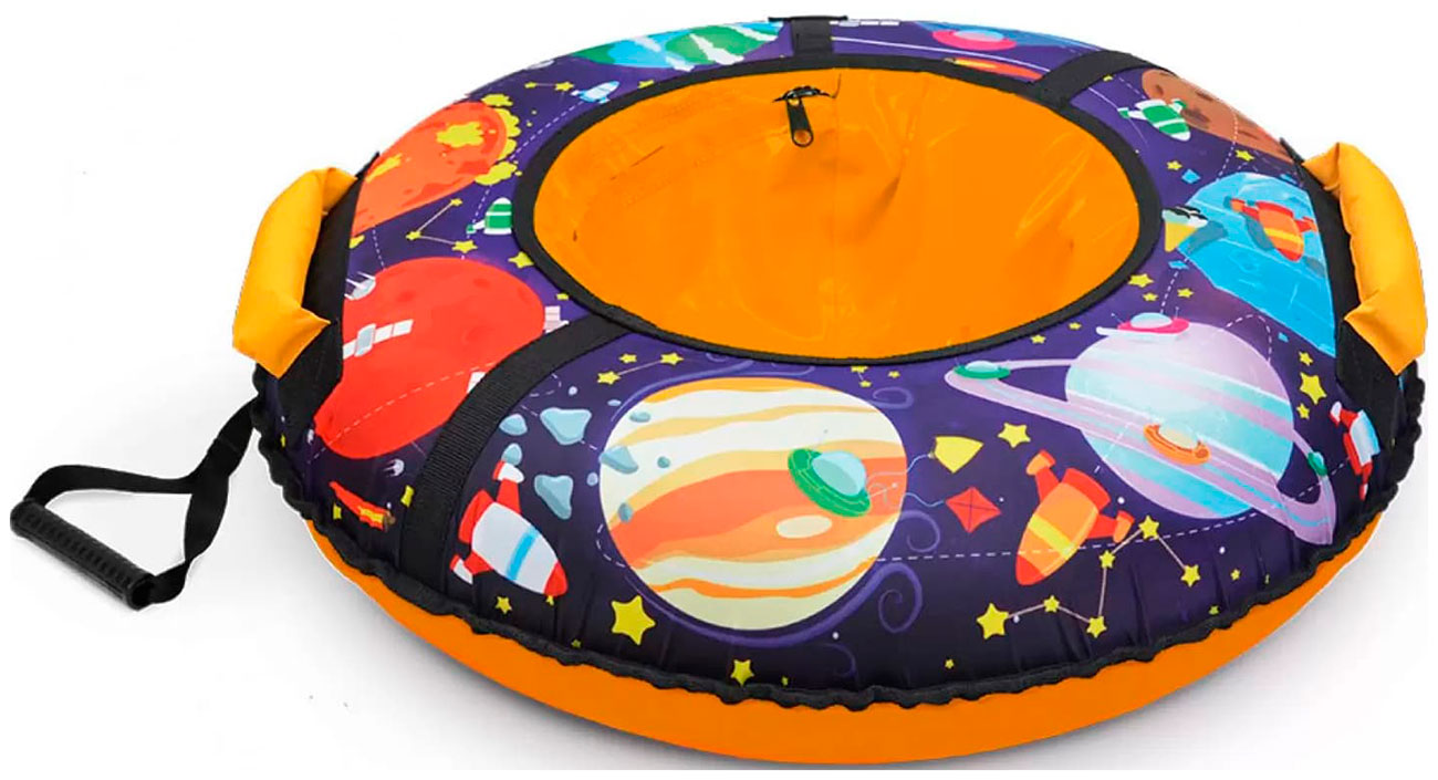 Изображение товара Тюбинг Ника Игрушка с круговым дизайном (ТБ3К-70) с планетами