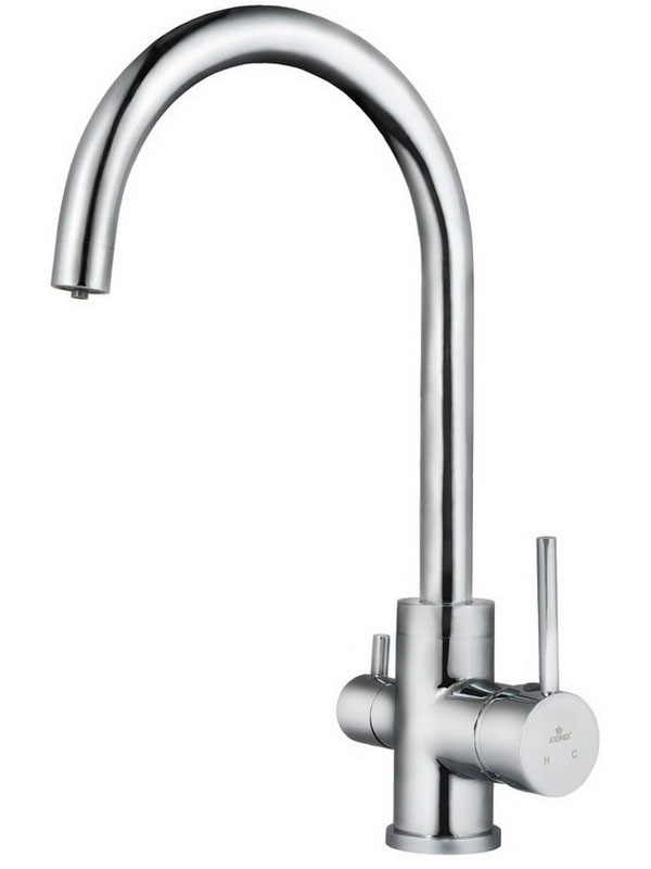 Изображение товара Кухонный смеситель Kaiser Merkur Хромированный (26744)