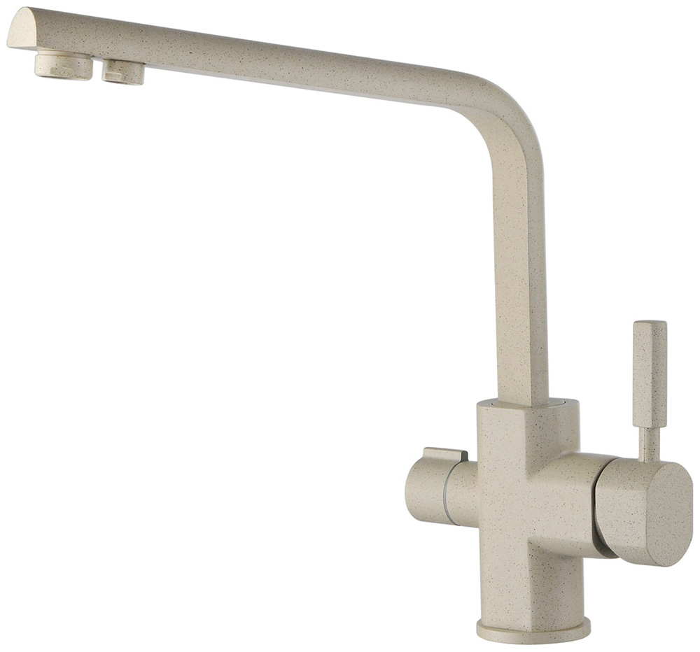 Изображение товара Смеситель для кухни Kaiser Decor с подключением под фильтр бежевый 40144-7