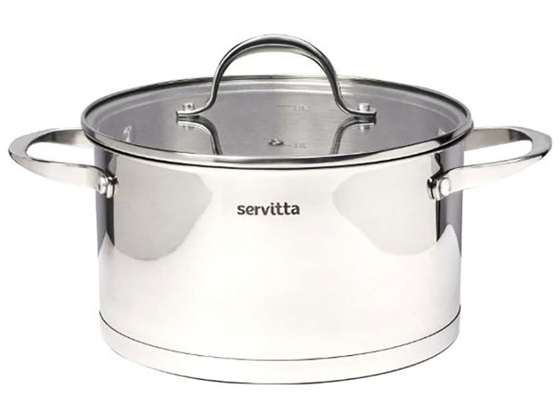 Изображение товара Кастрюля с крышкой Servitta Rigoroso 2.4 литра