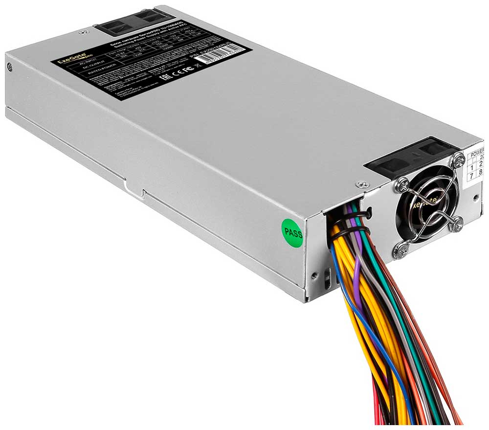 Изображение товара Серверный блок питания ExeGate 1000W ServerPRO-1U-1000ADS 80 PLUS Bronze