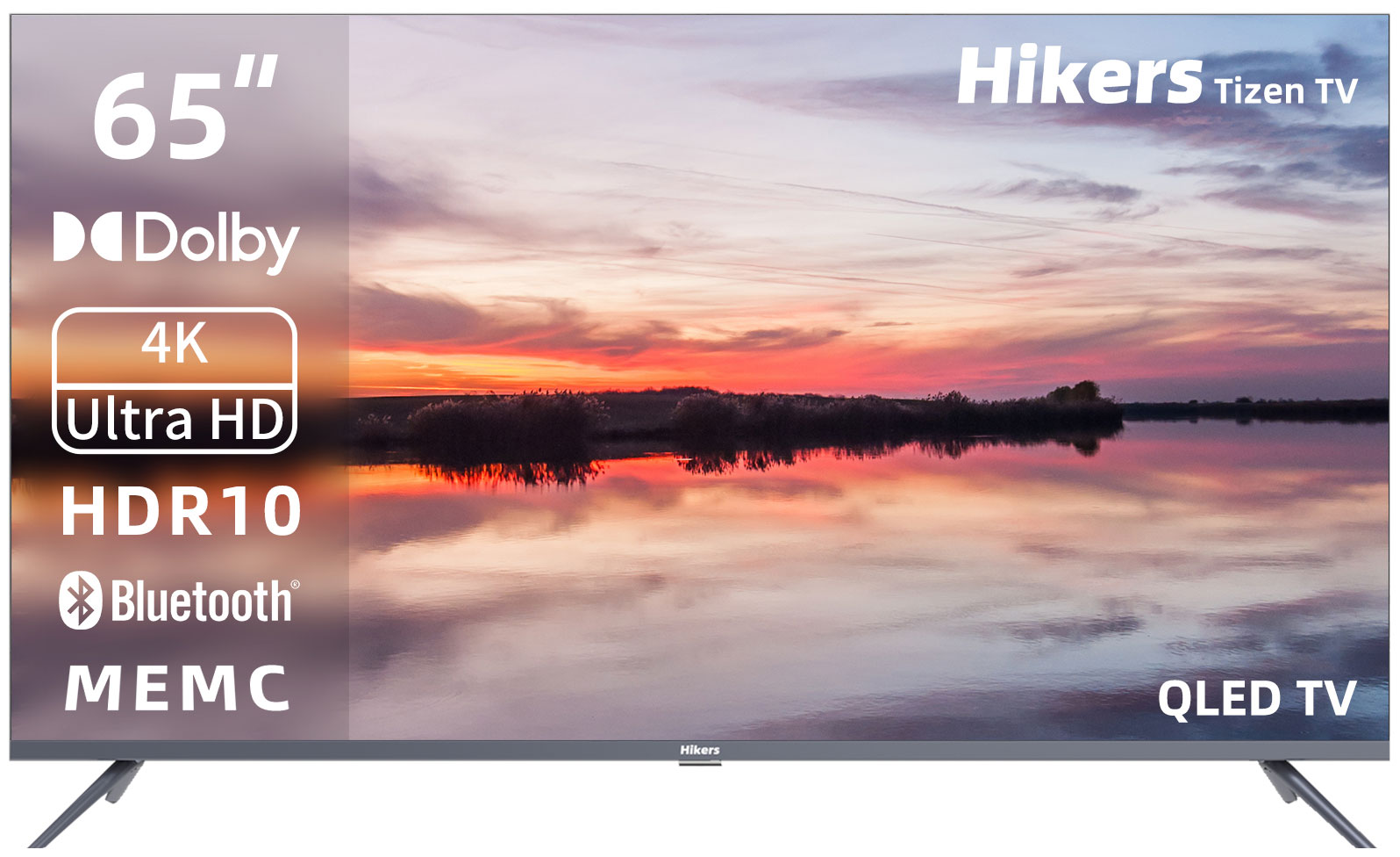 

Телевизор Hikers 65HTQ01, Черный