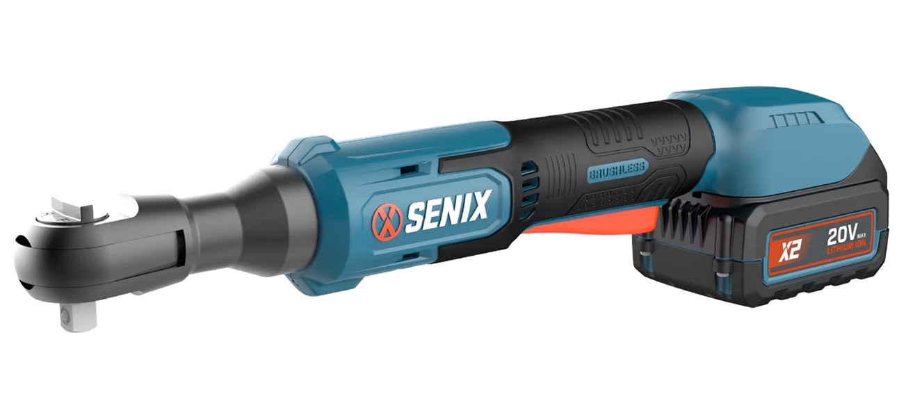 Изображение товара Трещотка аккумуляторная Senix PDWX2-M13-EU, 1/2", 75 Нм, 1 АКБ, 1 ЗУ, X2 20 В