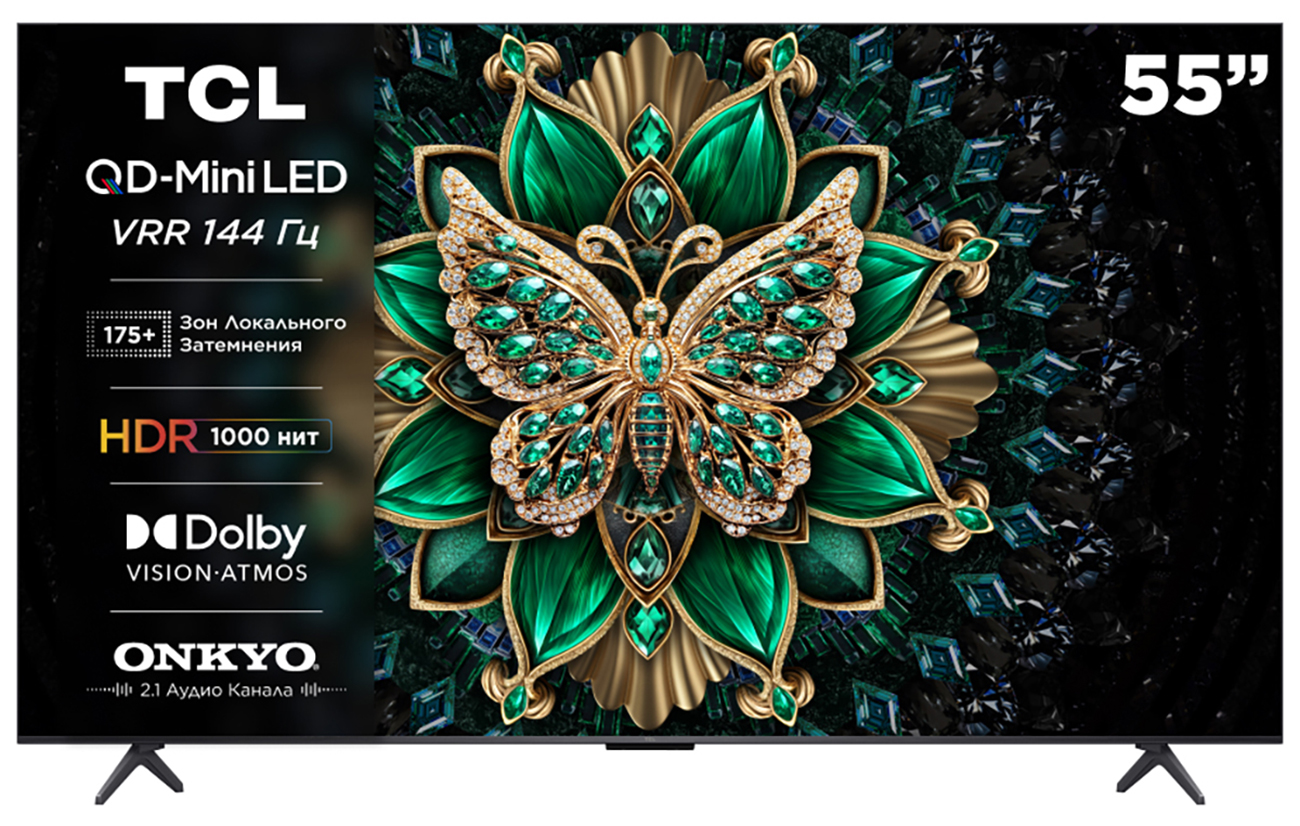 Телевизор TCL 55C6K