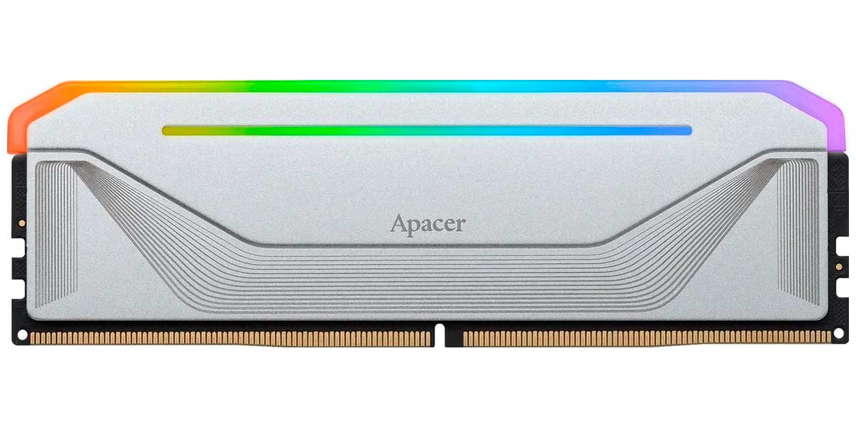 Изображение товара Оперативная память DDR5 Apacer NOX RGB 32GB 6400MHz с подсветкой