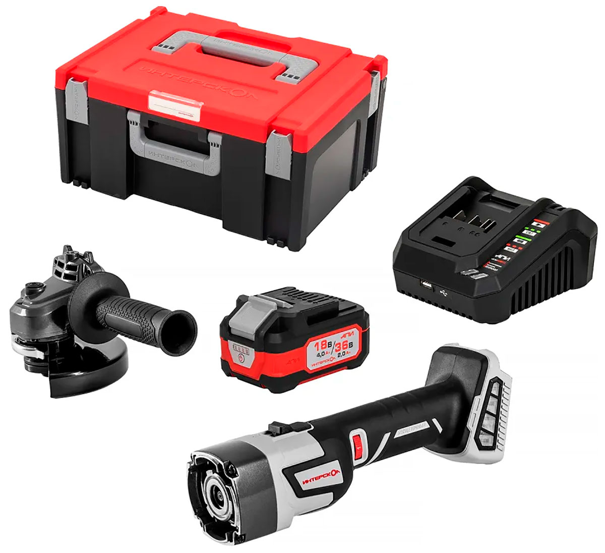 Изображение товара Набор электроинструмента Интерскол MULTIMAKS-36 (900.2.1.41)