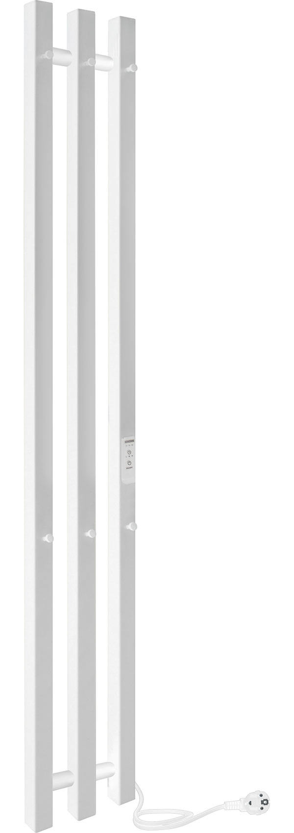 Изображение товара Электрический полотенцесушитель Indigo Style 3 PRO белый 3 перекладины таймер терморегулятор