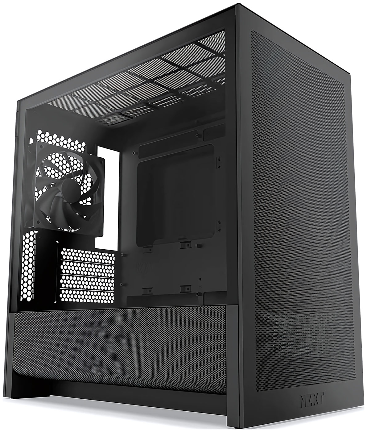 

Компьютерный корпус NZXT H3 Flow (2025) Black (CC-H31FB-01), Черный