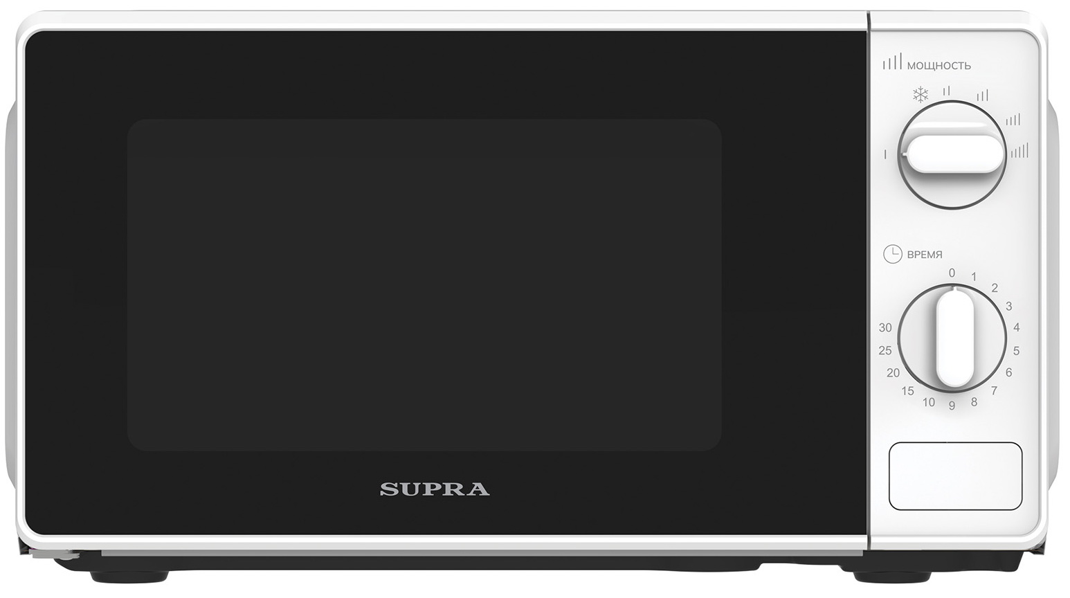 Изображение товара Микроволновая печь Supra 20MW24 белая 700 Вт механическое управление