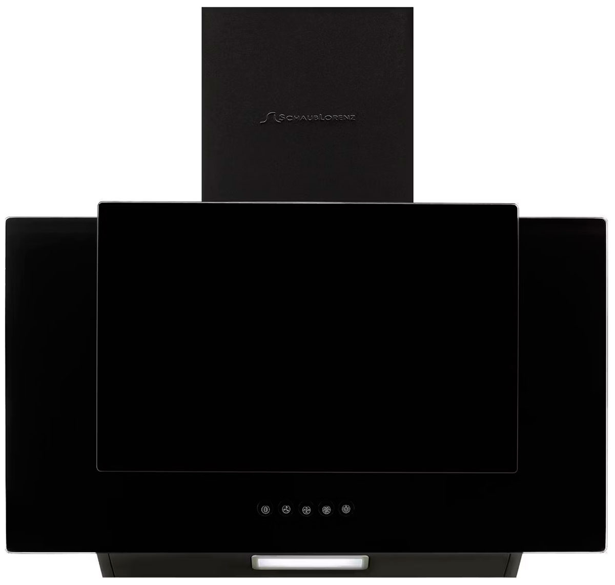 Изображение товара Вытяжка Schaub Lorenz SLD DY6417 наклонная 850 м3/ч, черная, LED освещение