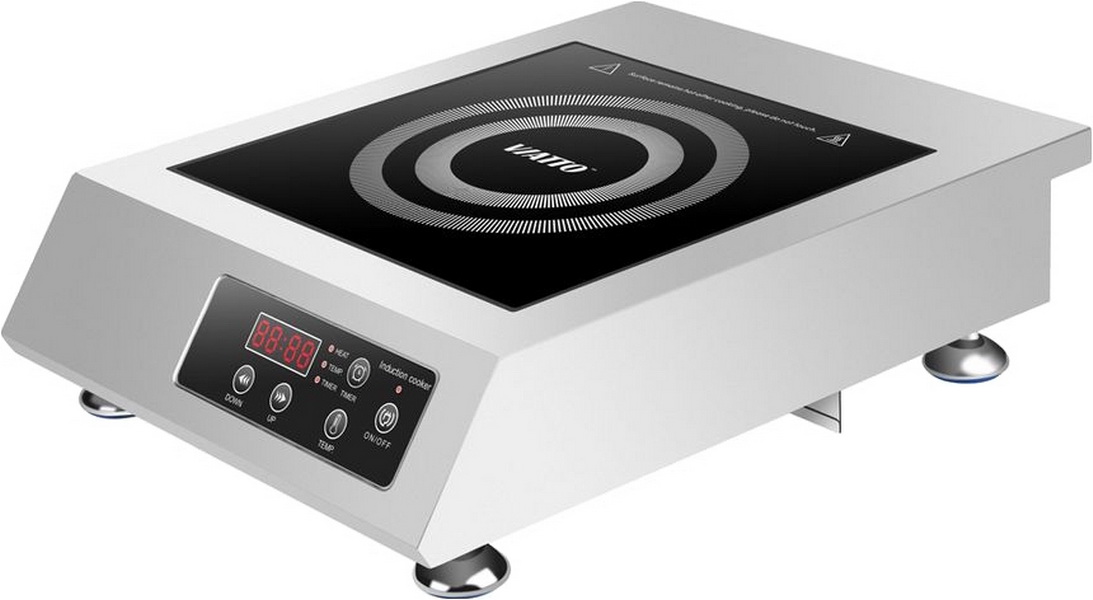 Изображение товара Настольная индукционная плита VIATTO MK-IC35B10 с цифровым дисплеем