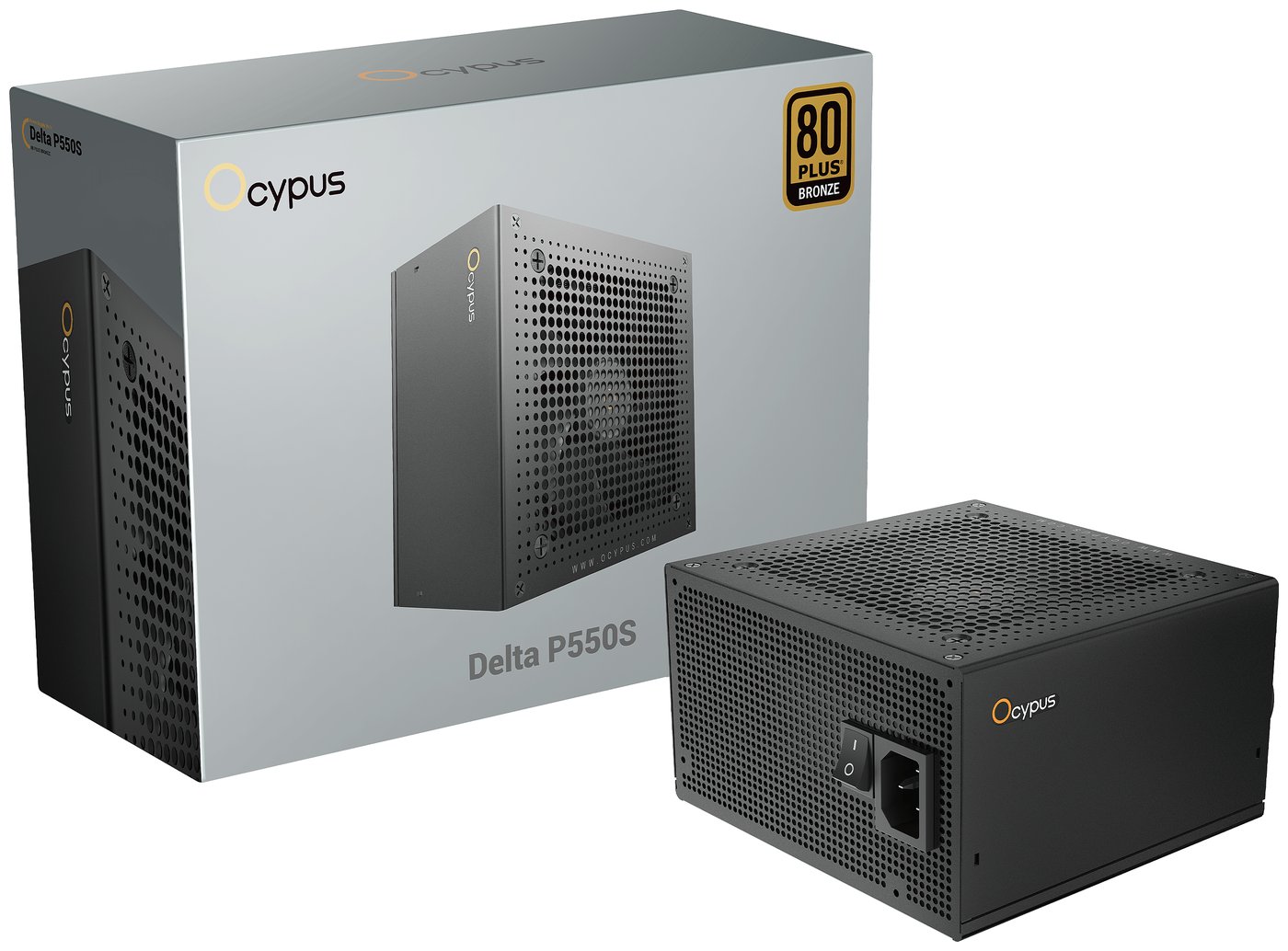 Изображение товара Блок питания Ocypus Delta P550S 550W 80+ Bronze ATX 3.1 (P550S-BF)