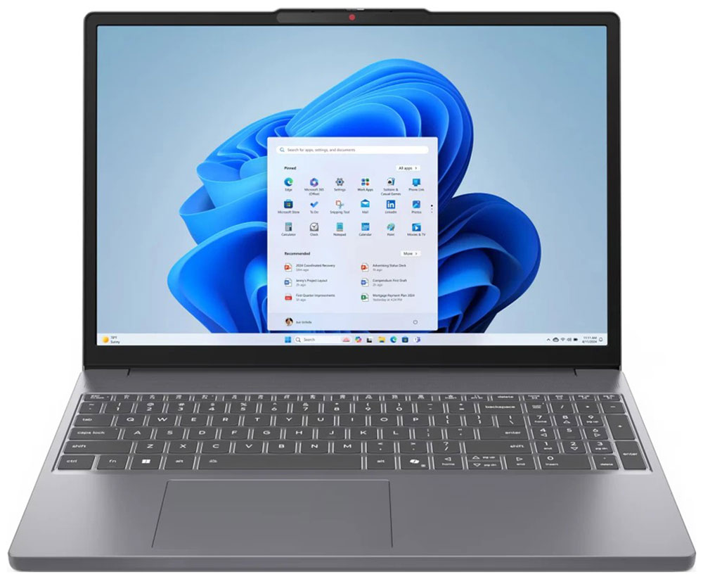 Изображение товара Ноутбук Lenovo IdeaPad Slim 3 15IRH10 16 ГБ DDR5 1024 ГБ SSD