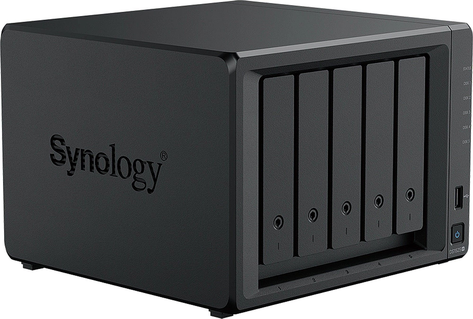 Изображение товара Сетевое хранилище Synology DS1525+ 5-отсековое 2.2GHz/8GB Изображение товара Сетевое хранилище Synology DS1525+ 5-отсековое 2.2GHz/8GB