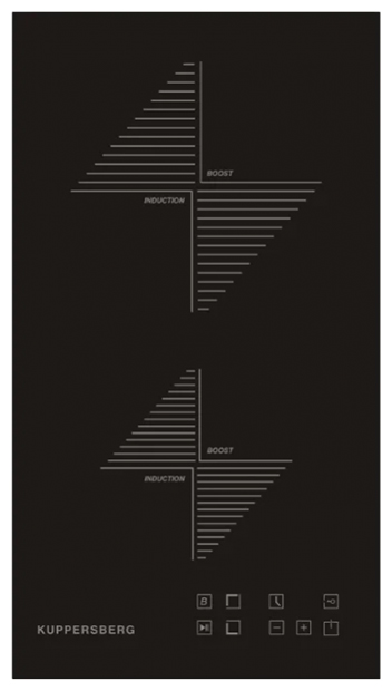 Изображение товара Электрическая индукционная варочная панель Kuppersberg ICO 301 2 конфорки сенсорное управление