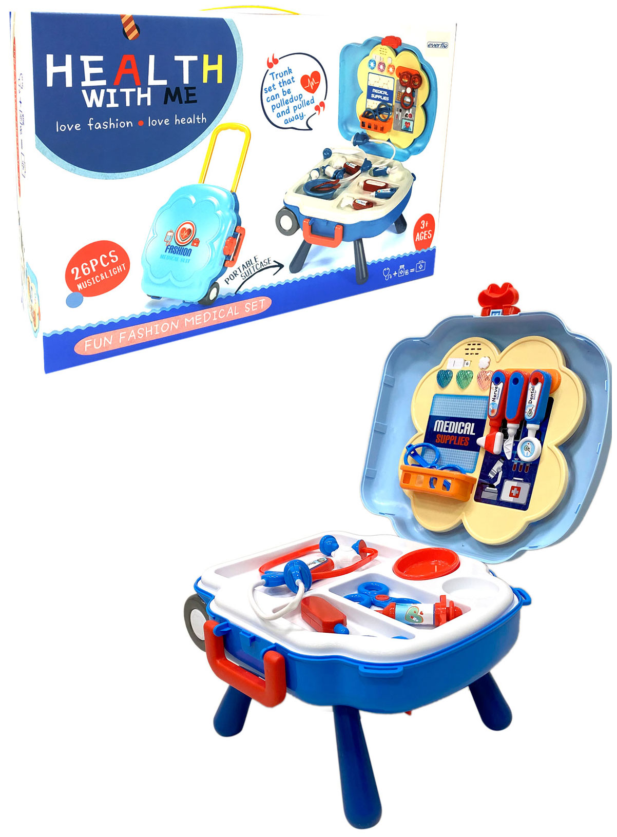 Изображение товара Игровой набор профессия Everflo Ambulance HS0372435 для детей от 2 лет