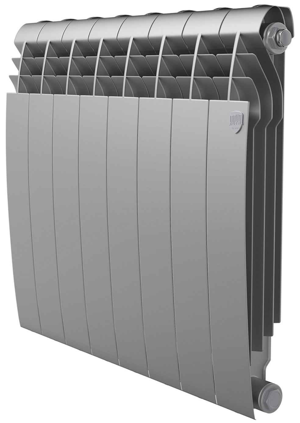 Изображение товара Водяной радиатор отопления Royal Thermo BiLiner 500 /Silver Satin - 8 секц.
