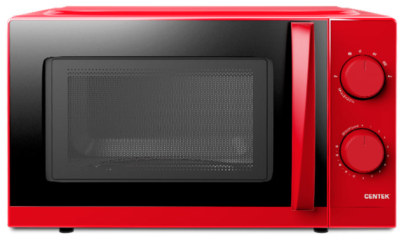 Изображение товара Микроволновая печь Centek CT-1571 Red 20л 700Вт механическая ручка