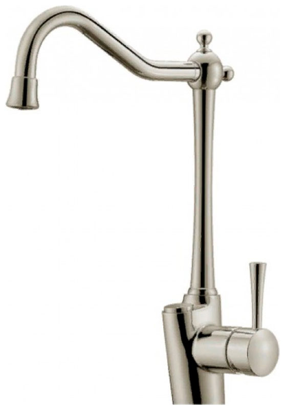 Изображение товара Кухонный смеситель Zorg ZR 353 YF сатин однорычажный с фильтром