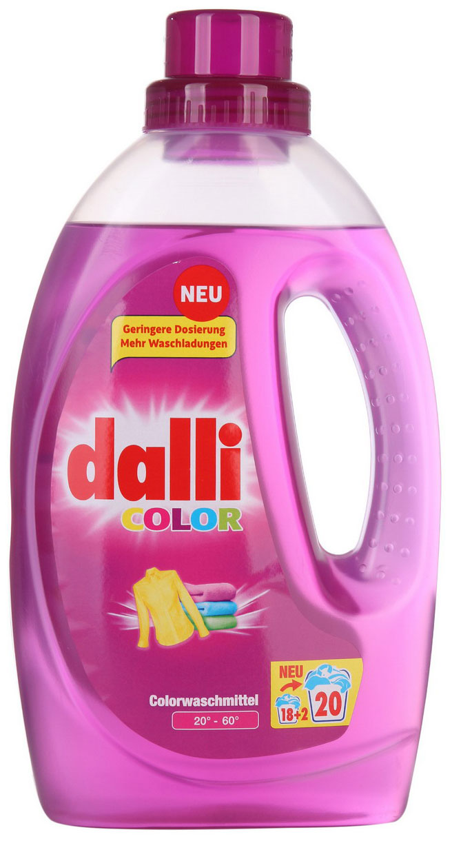 Гель-концентрат для стирки универсальный DaLLi Color 1,1 л. 524242 гель для стирки dalli sensitive 1 1 l