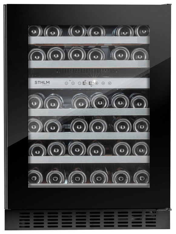 Изображение товара Винный шкаф Temptech STX60DRB 145 л компактный с двумя зонами управления