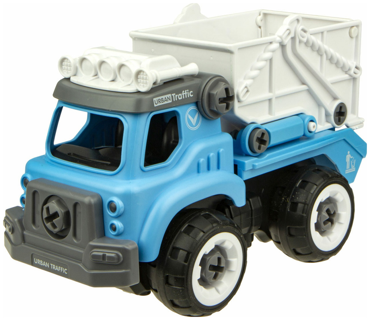 Изображение товара Мусоровоз 1 Toy Сити-сервис Т16968 Изображение товара Мусоровоз 1 Toy Сити-сервис Т16968