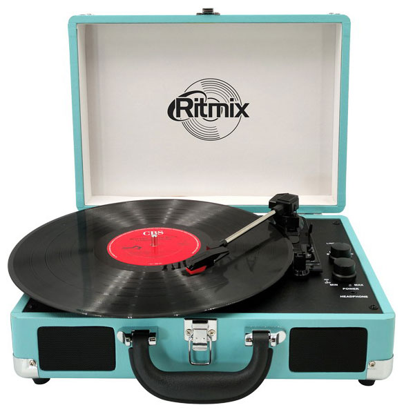 

Проигрыватель Ritmix LP-160B Blue, Голубой