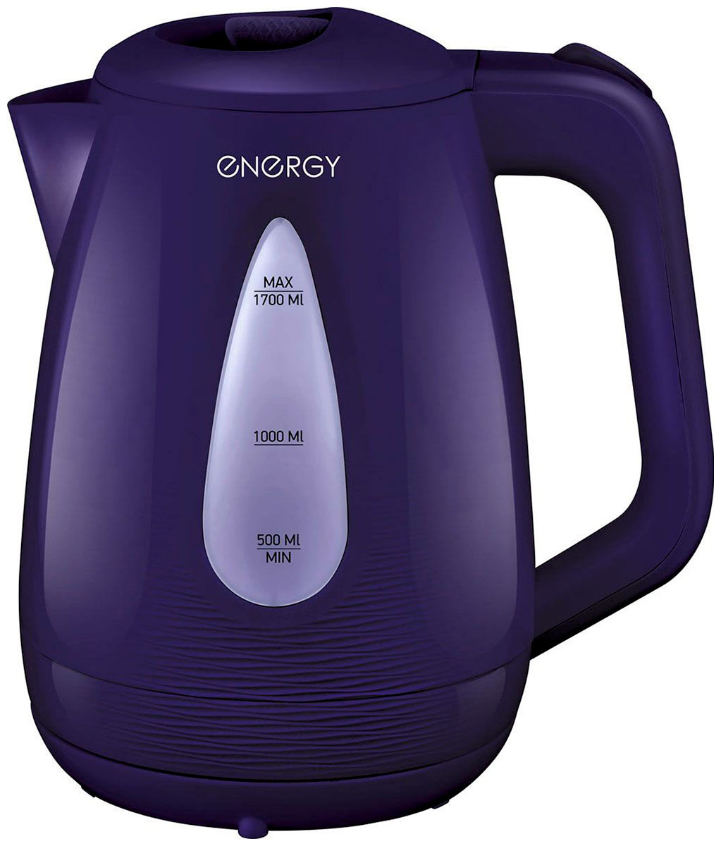 Чайник электрический Energy E-214 164091 фиолетовый чайник электрический energy e 214 164092 бело бордовый