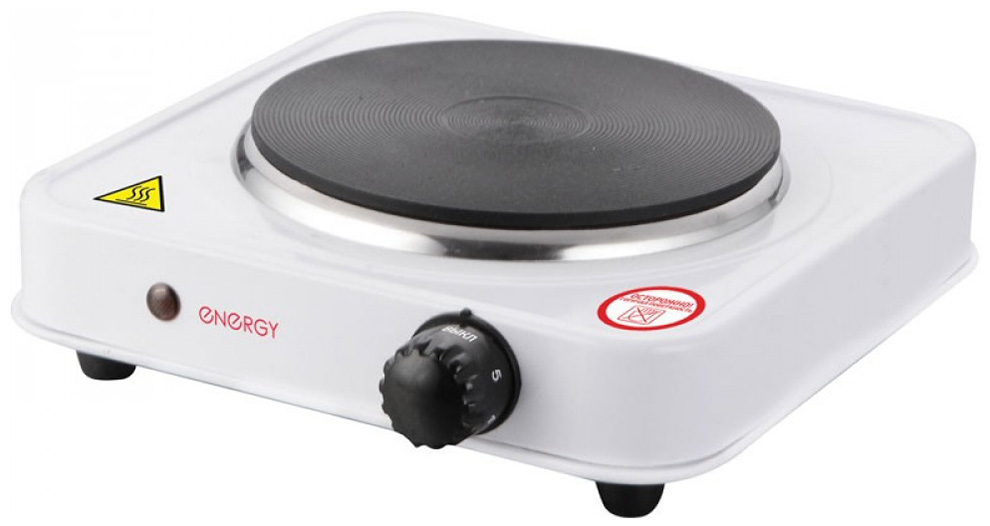 Изображение товара Настольная плита Energy EN-901 158901 белая компактная электроплита для дома