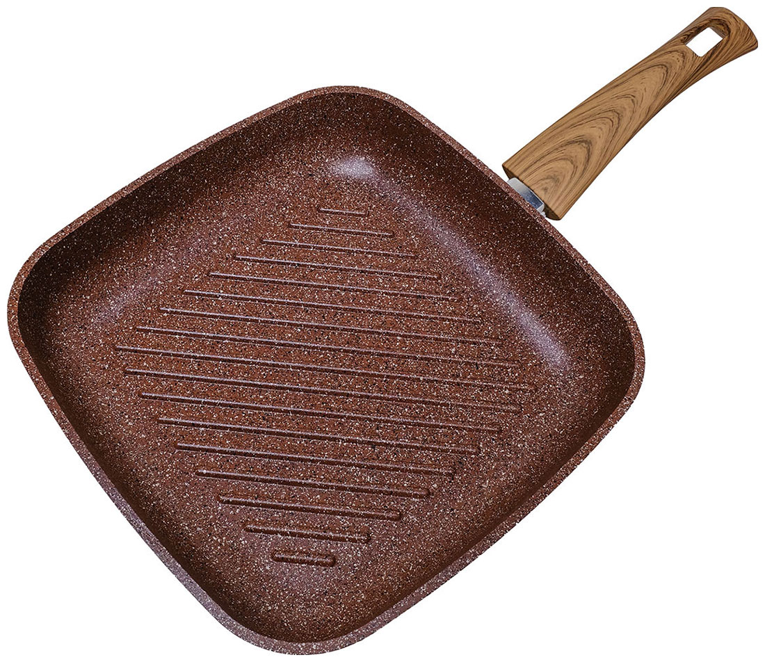 Изображение товара Сковорода Vari СИЛА ПРИРОДЫ brown 26смх26см, SPBR36126