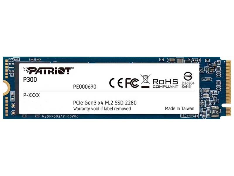 Изображение товара SSD Patriot Memory P300 128 Гб M.2 PCIe 3.0 NAND