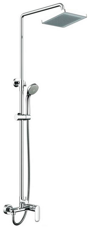 Изображение товара Душевая стойка Bravat Opal F9125183CP-A-RUS хром (F9125183CP-A-RUS)