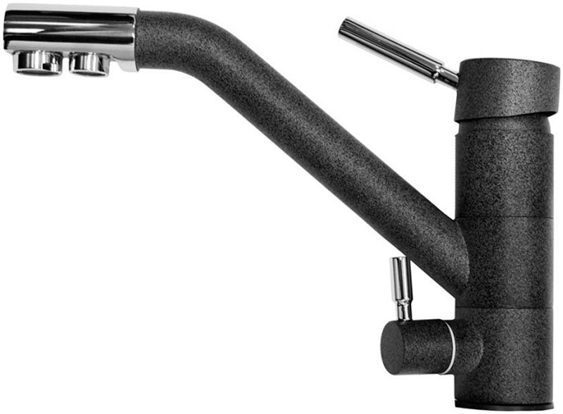 Изображение товара Кухонный смеситель Emar 3008.7 Антрацит Латунь