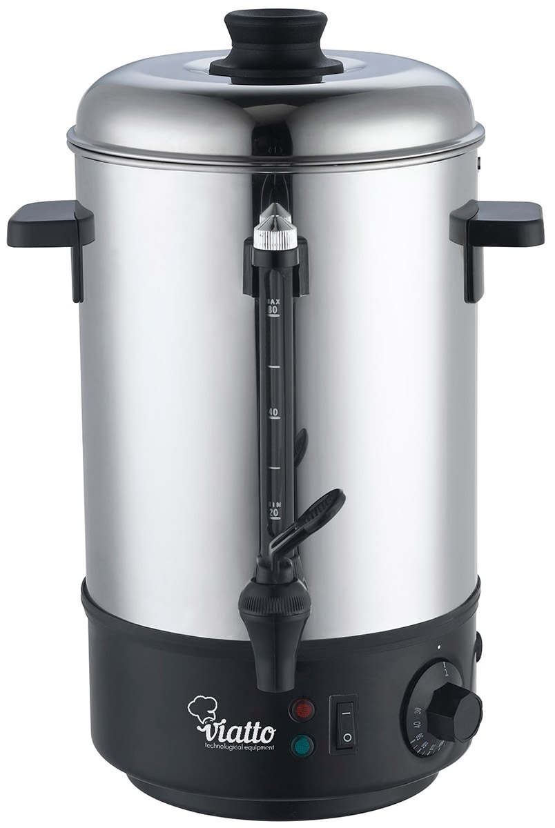 Изображение товара Электрокипятильник Viatto VA-WB08 8 литров нержавеющая сталь безопасный и надежный