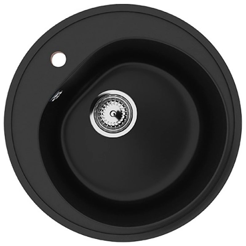 

Кухонная мойка Ulgran U-101/ультра-черный U-101-344